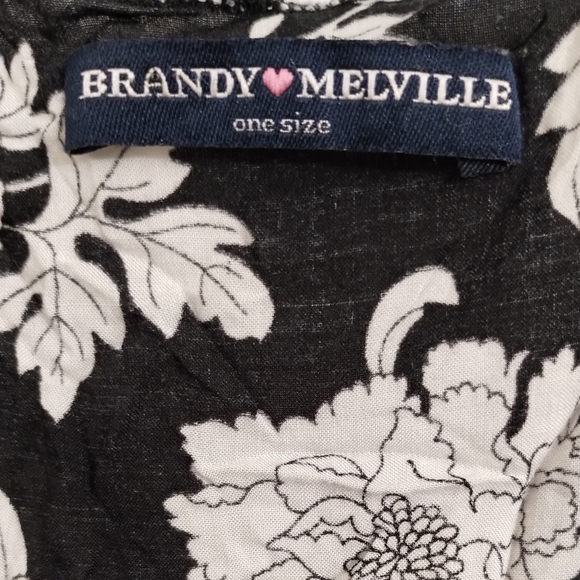 Brandy Melville Floral Kimono Duster Jacket One Size - Picture 7 of 7